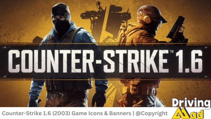 Counter-Strike 1.6 (2003) Game Icons & Banners