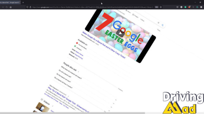 How Can You Do a Barrel Roll from a Google Search