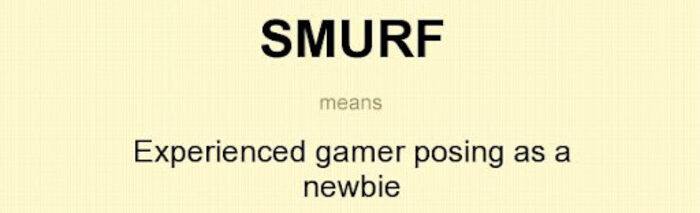 Handling Smurfs in Games
