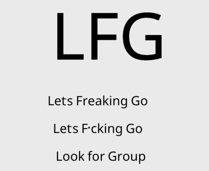 Other Gaming Terms Like LFG