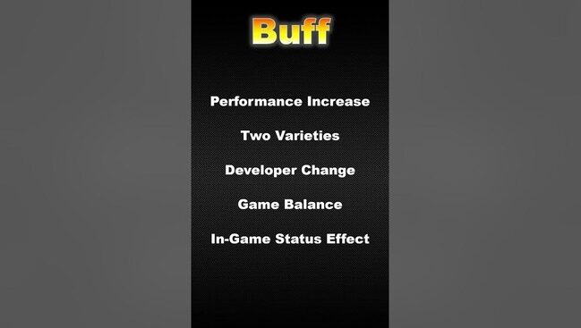 What Does Buffing Mean in Games