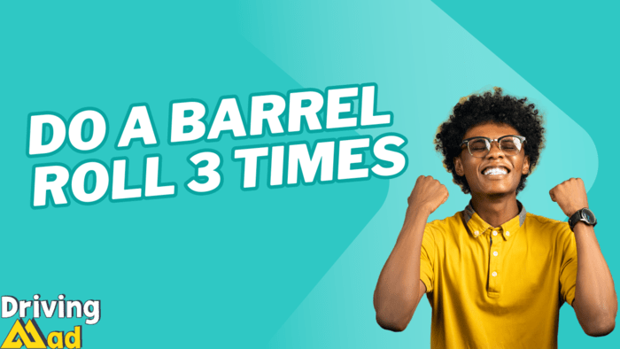 Do A Barrel Roll 3 Times