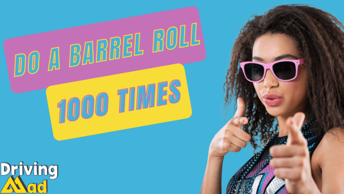 do a barrel roll 1000 times